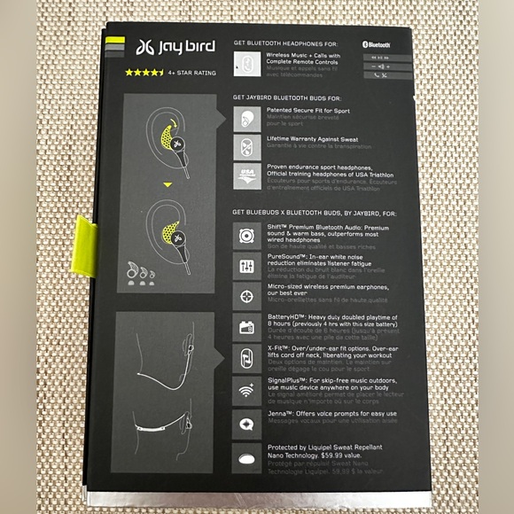 Jay Bird Wireless Ear Buds - Picture 2 of 5